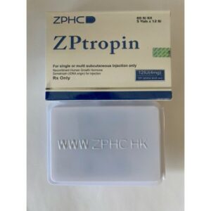 Buy ZPtropin (HGH) 5 vials 12IU/vial 60iu kit + 12ml BacWater